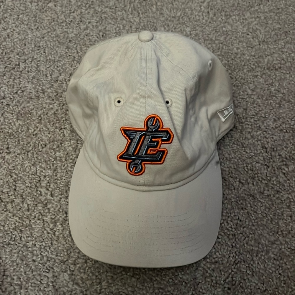 New era taupe colored dad hat Angels minor league inland empire 66ers
